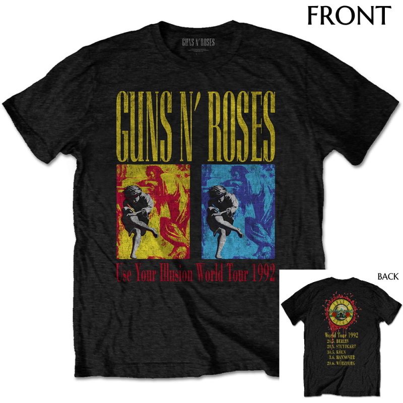 Guns N'Roses】ロックTシャツ メンズ バンドTシャツ メンズ Guns N