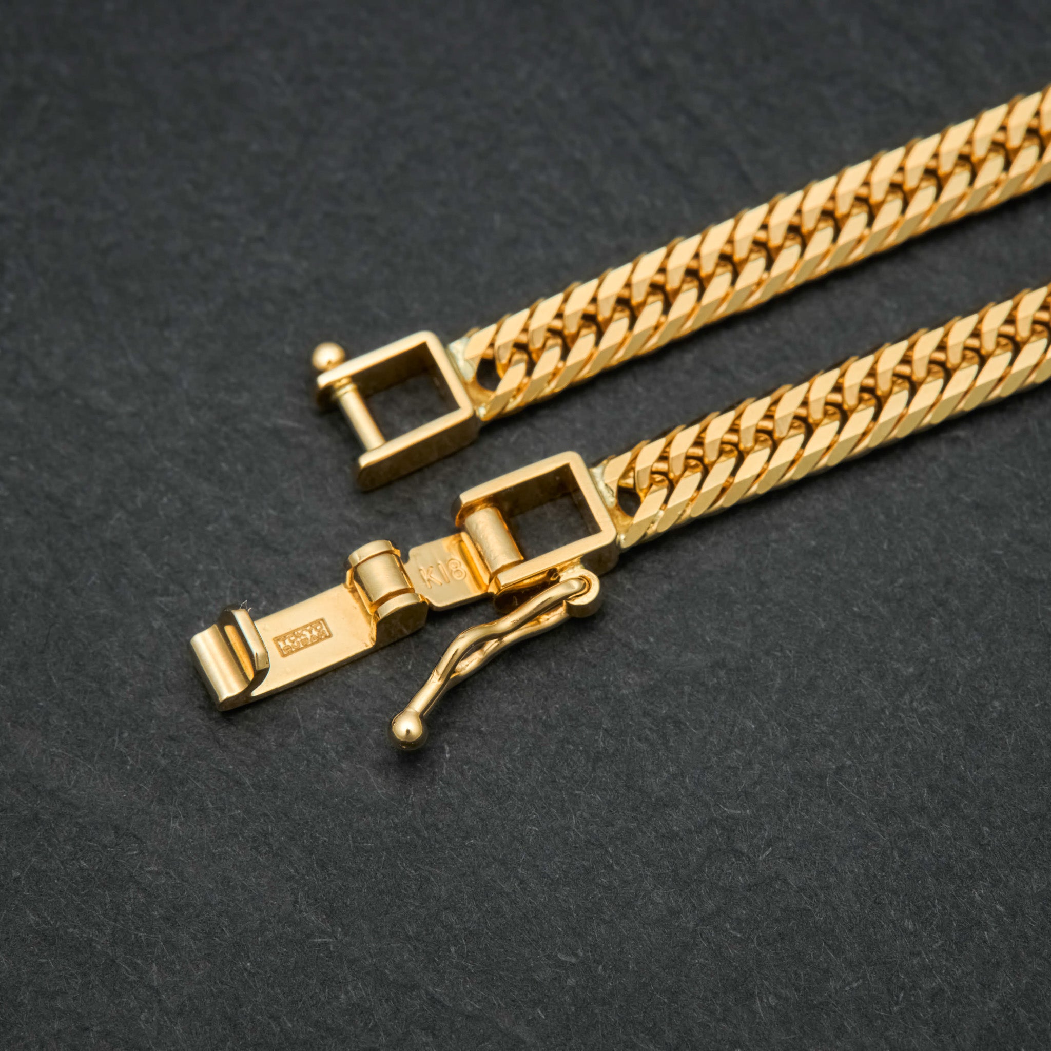 喜平ネックレス / 18金 イエローゴールド（K18 トリプル12面カット