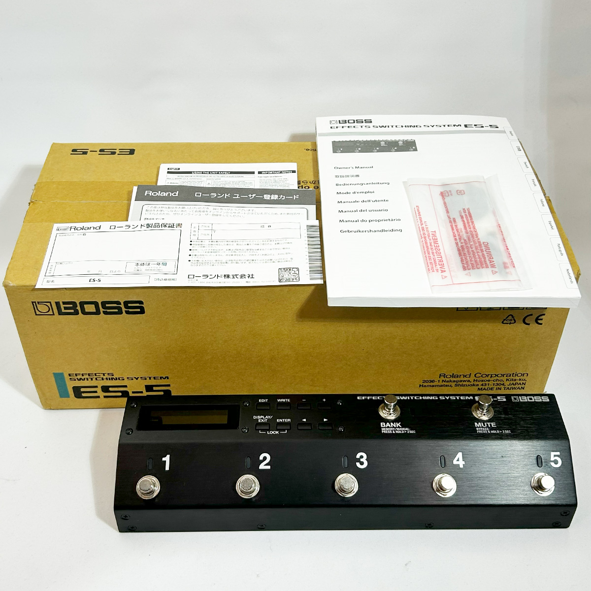 BOSS ES-5（管理番号：S009） - TOKYO EFFECTOR