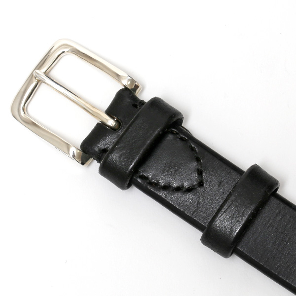 東京ヒマワリ / 池之端銀革店 UKサドルレザースペシャルベルト 銀製