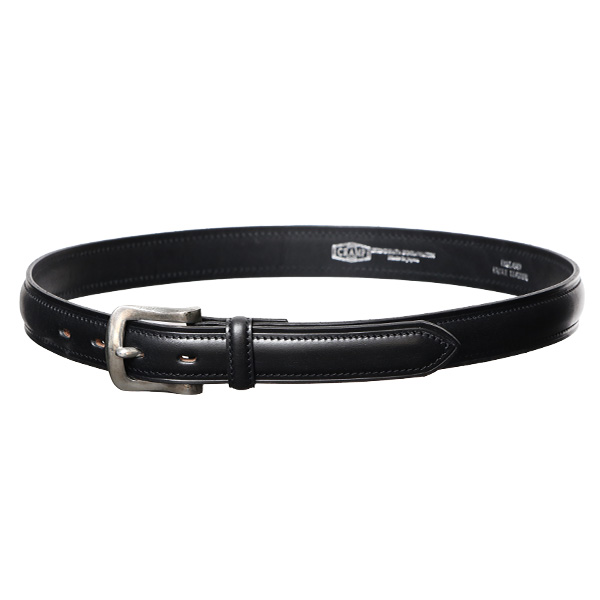 東京ヒマワリ / 池之端銀革店 UKブライドルレザー フェザーベルト 28mm