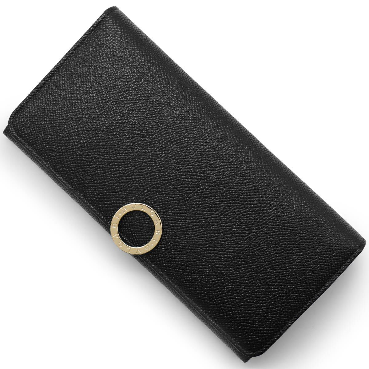 ブルガリ 長財布 財布 メンズ ブルガリブルガリ 二つ折り ブラック