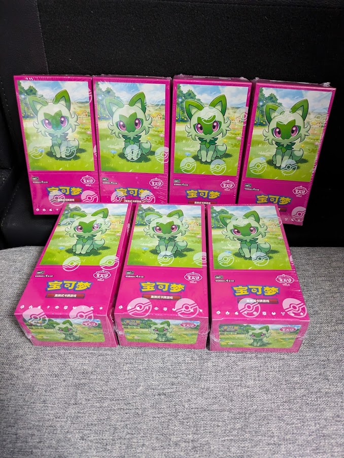 海外ポケカ 】ジェムパック「宝石包」Vol.1 の封入率を確認しつつ