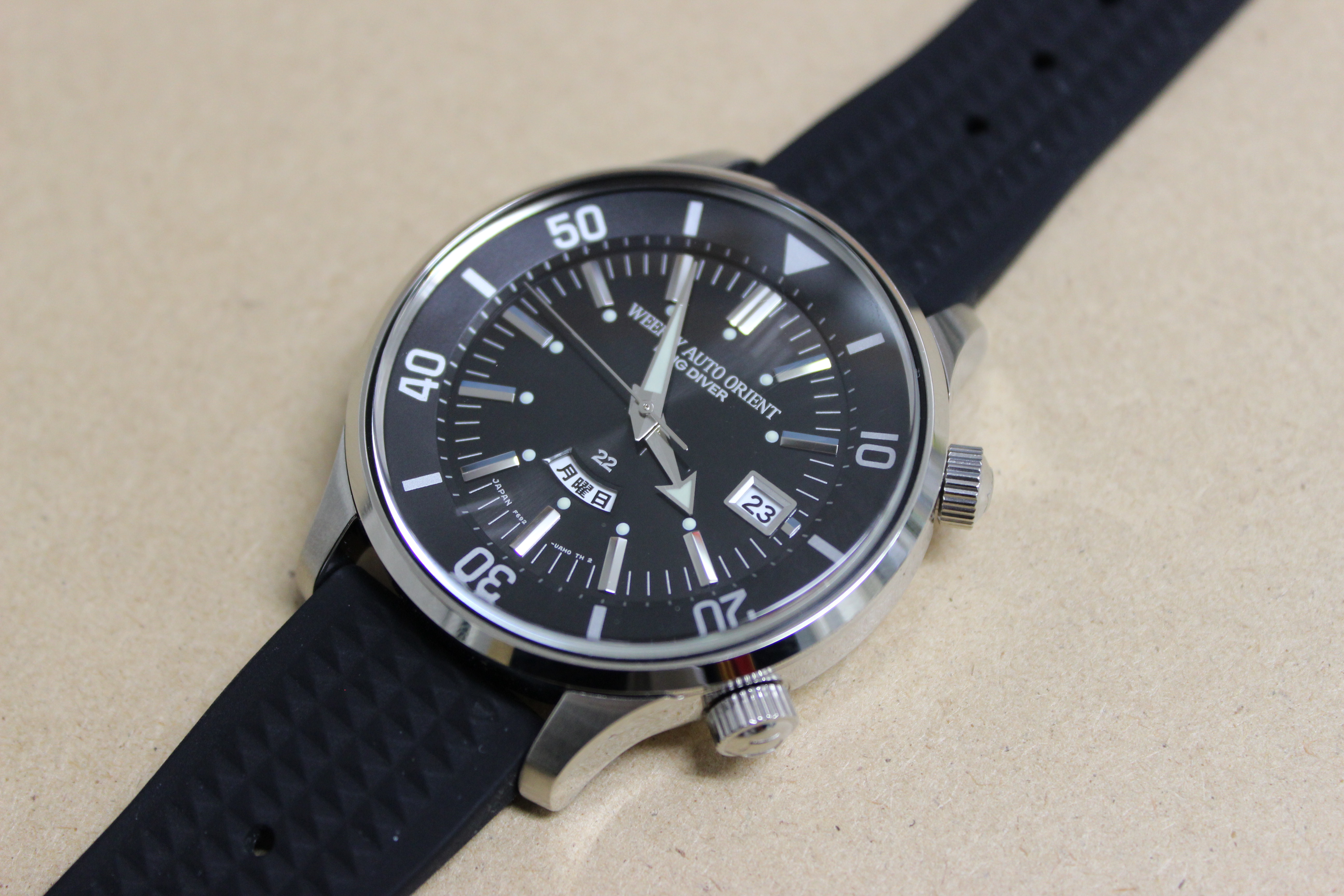 ついにウィークリーオートオリエントキングダイバーをゲットしました