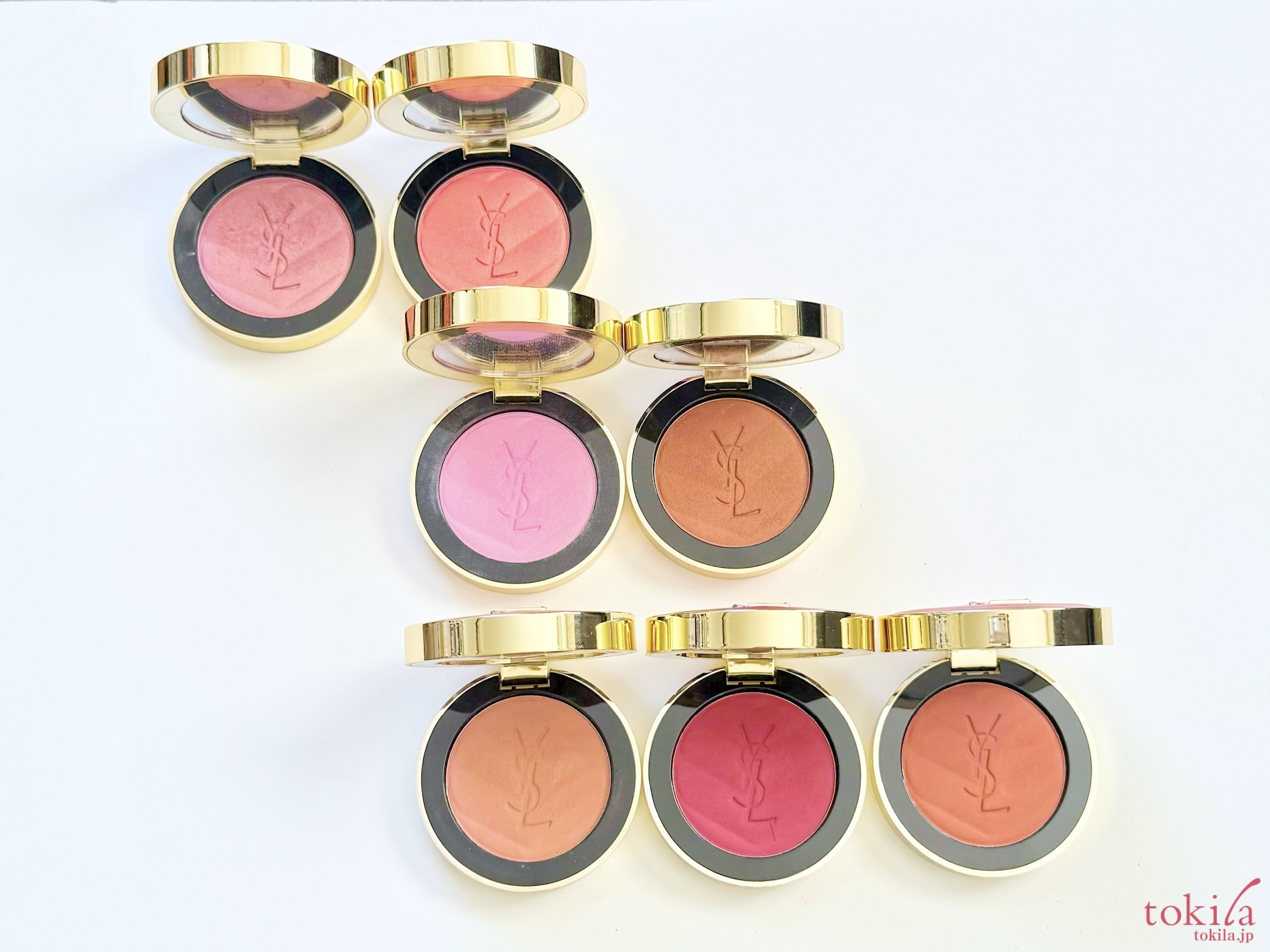 ☆Sky☆です！ メイクミーブラッシュパウダー93 レストレス ロゼ YSL