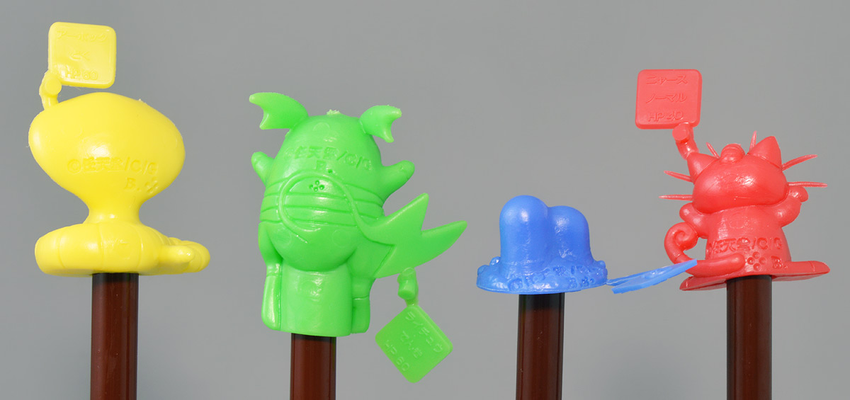 ポケモンガチャ 塩ビ人形 消しゴムフィギュア151種 ピッピ人形 化石