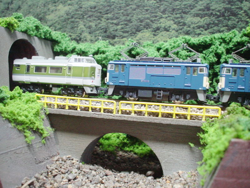 Nakanaka」の展示室 Bトレイン・ジオラマ展示会場 特攻野郎Bチーム B