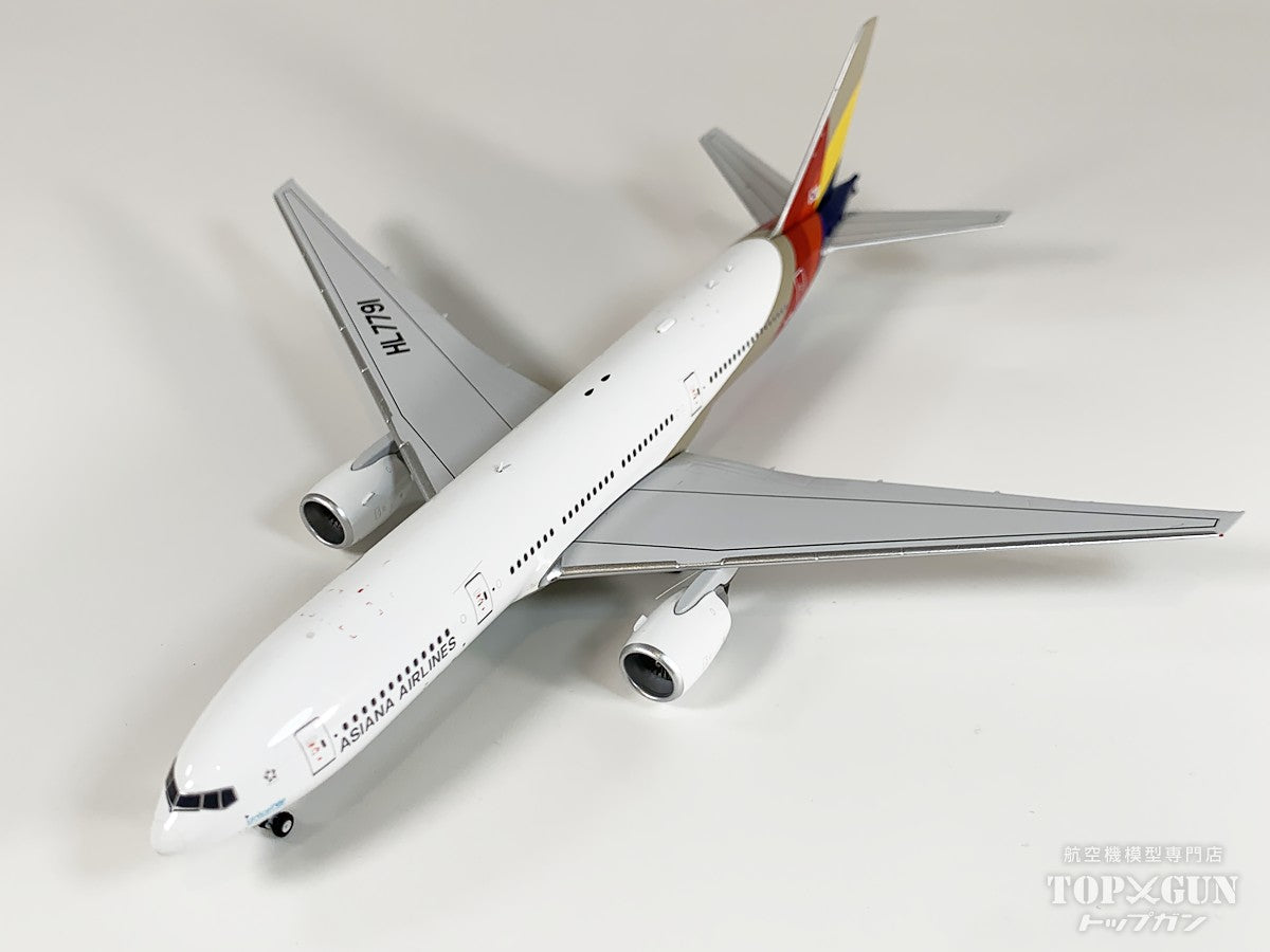 NG Models B777-200ER アシアナ航空 revised titles HL7791 1/400