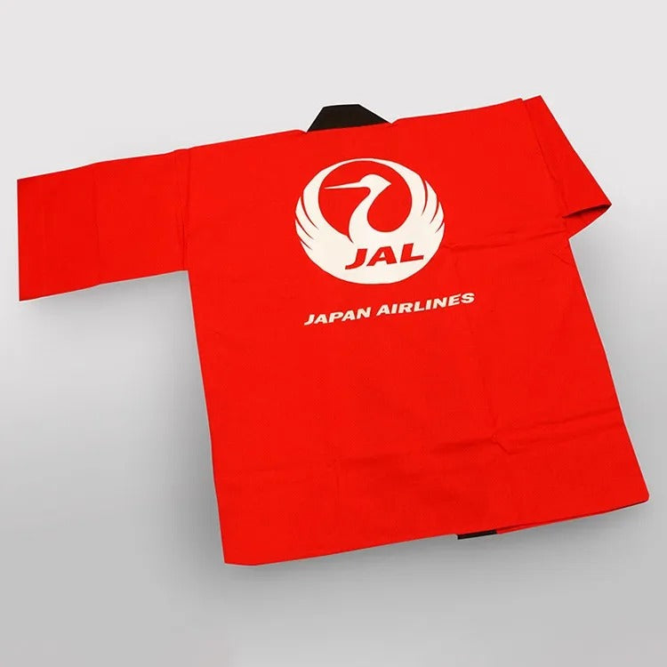 JALUX JALオリジナル JAL 日本航空 はっぴ 赤 日本航空 [BJB5512]