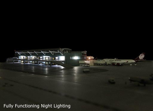 GeminiJets 空港ジオラマ ターミナルビルセット（No.2） 1/400スケール