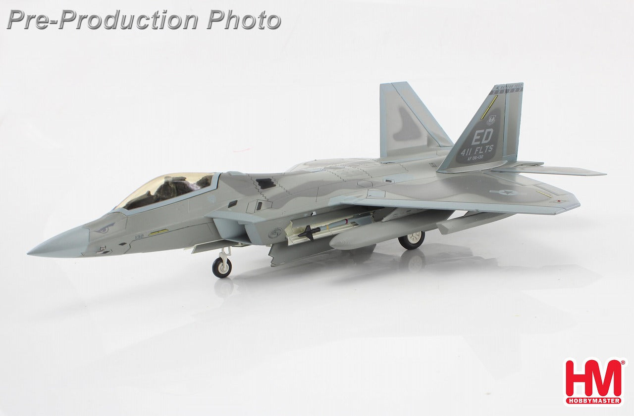 Hobby Master F-22 ラプター アメリカ空軍 第411試験航空団 エドワーズ