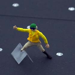 Hhowtoys アメリカ海軍空母 フライトデッキクルーセット（No.1） 1/72