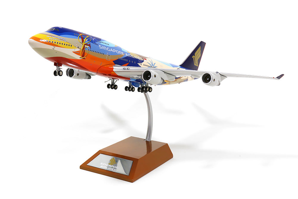 JFox Models 747-400 シンガポール航空 特別塗装 「トロピカルメガ