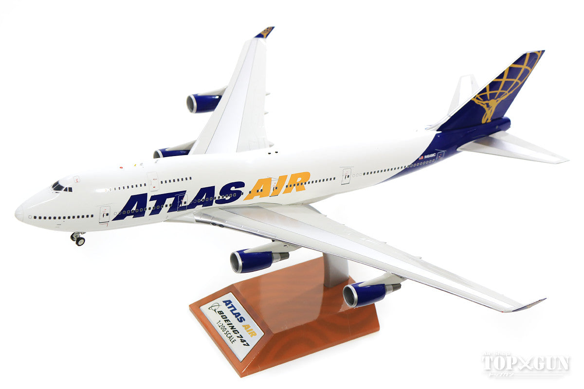 JFox Models 747-400 アトラス航空 （スタンド付属） N464MC 1/200