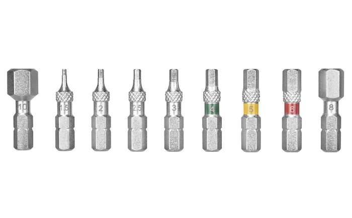 自転車用六角ビットセット｜トピーク - ALLEN BITKIT 9