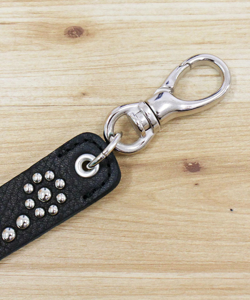 Schott ショット FLOWER STUDS LEATHER KEY HOLDER フラワースタッズ