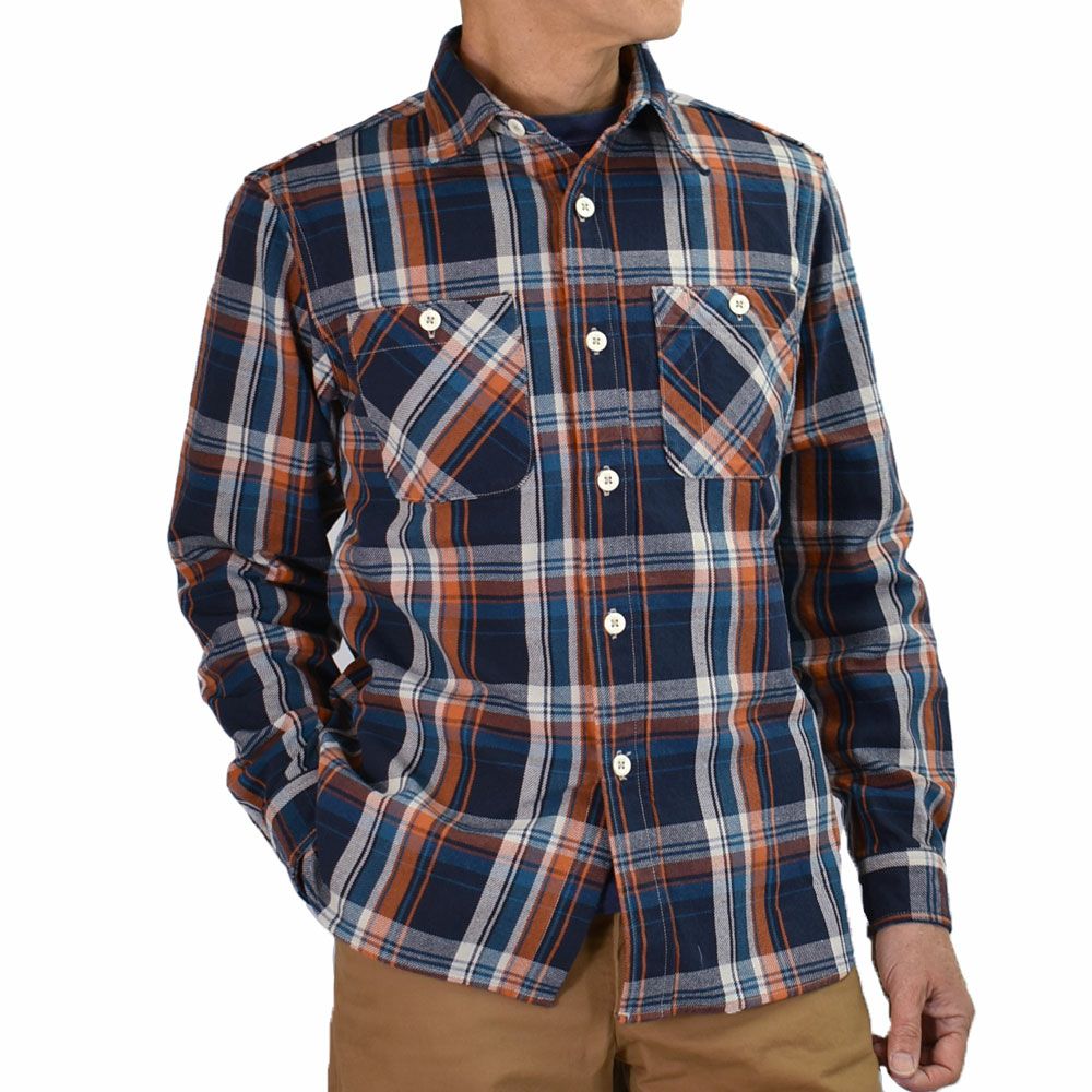 コリンボ (COLIMBO) CROW DOG FLANNEL SHIRT クロゥドッグ フランネル