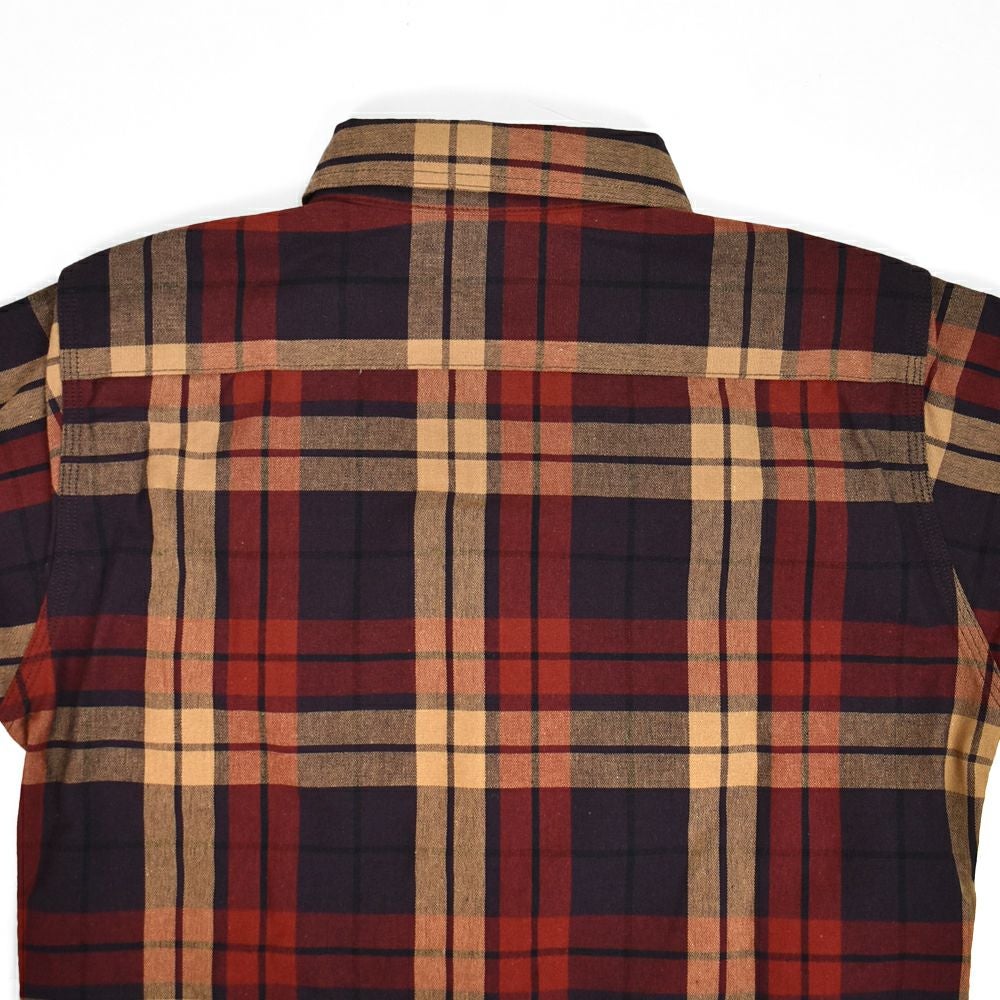 デラックスウエア (DELUXEWARE) ORIGINAL PURPLE CHECK 長袖チェック