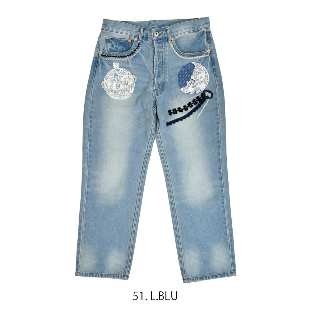 マーブルシュッド (marble SUD) cosmic DENIM ジーンズ リメイク