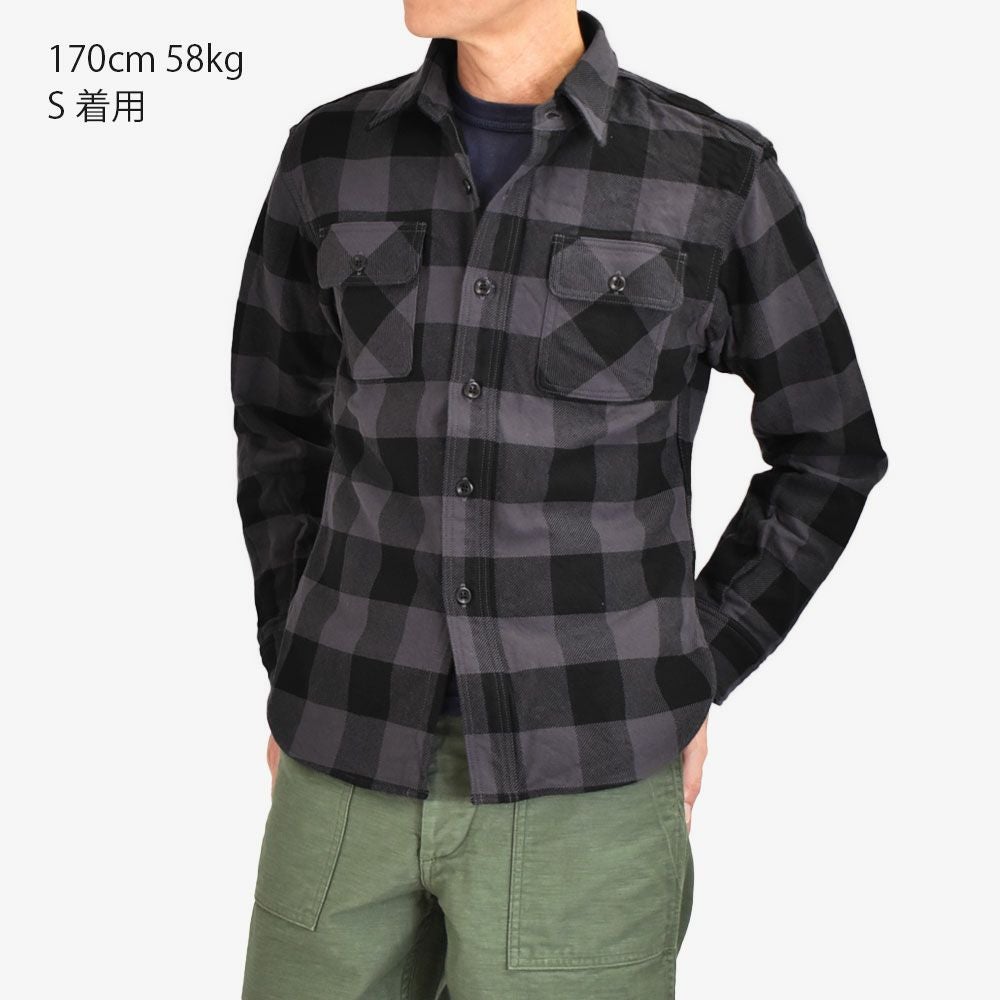 デラックスウエア (DELUXEWARE) 50s BUFFALO CHECK 長袖チェック