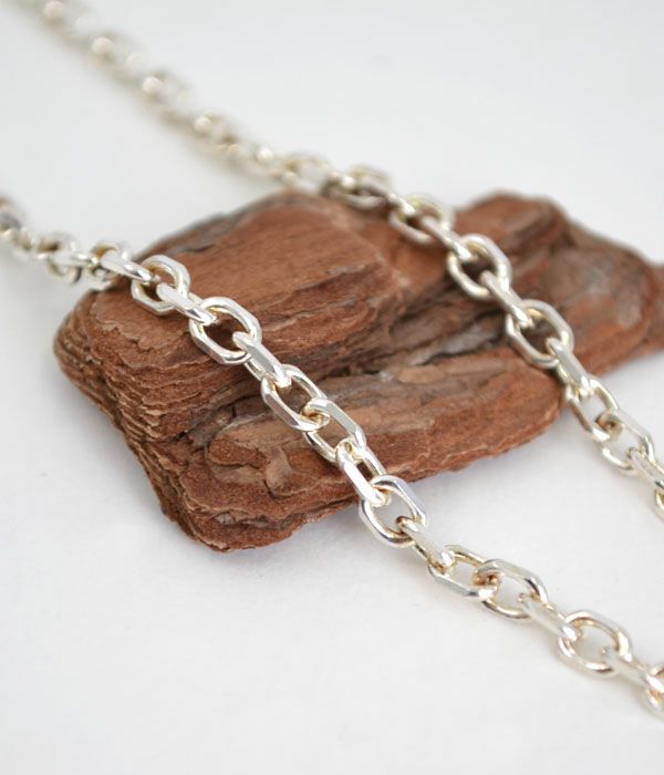LARRY SMITH ラリースミス ネックレス S 50センチ 未使用 SILVER CHAIN