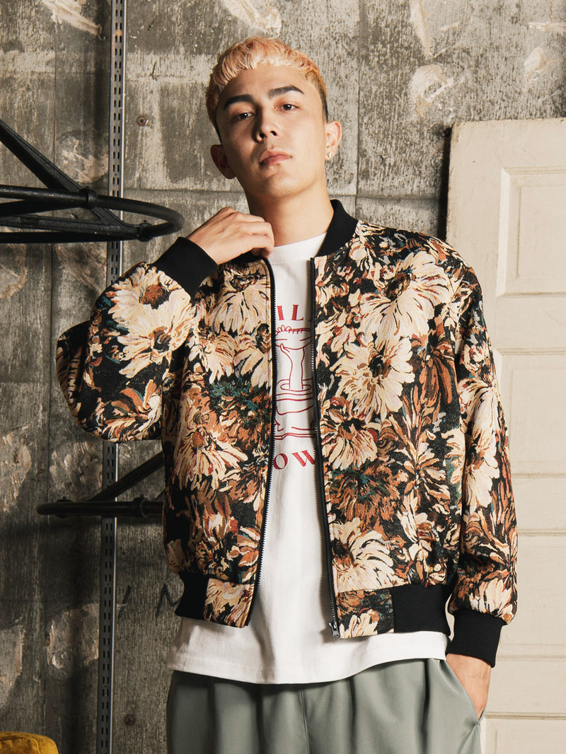 3色展開】Backers 花柄 ゴブラン ジャケット – 古着屋Top of the Hill