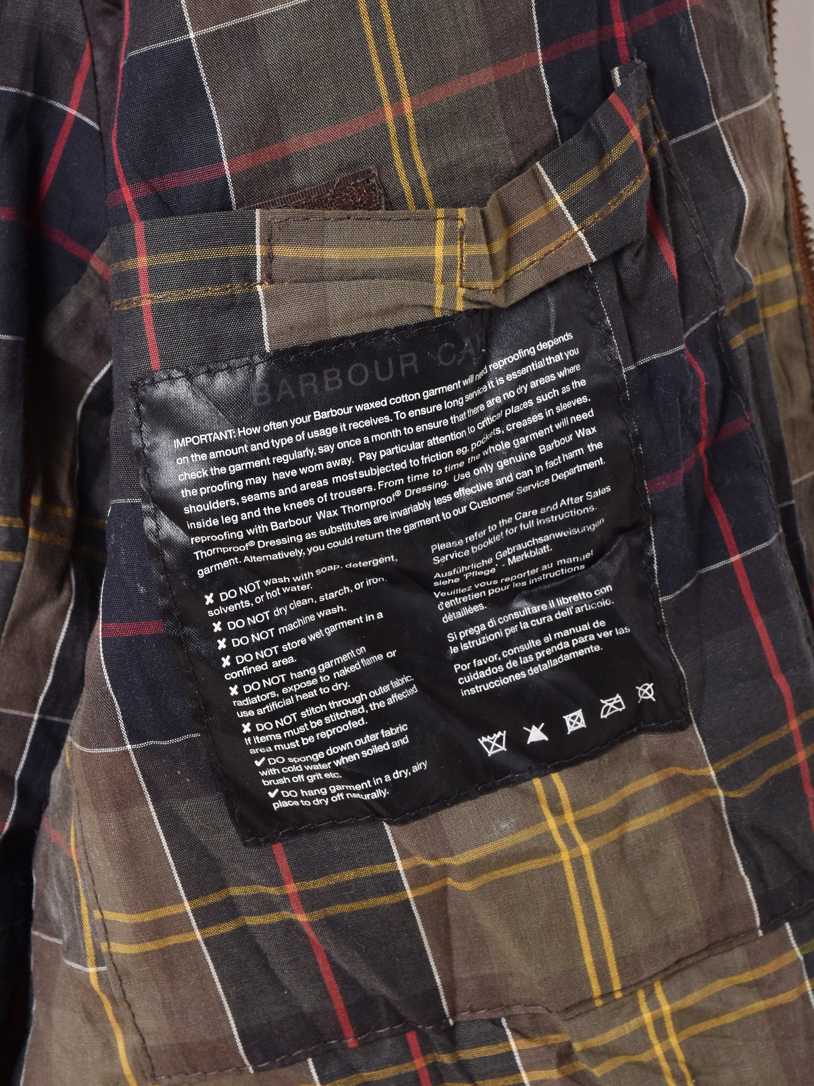 Barbour コーデュロイ襟 オイルドジャケット – 古着屋Top of the Hill