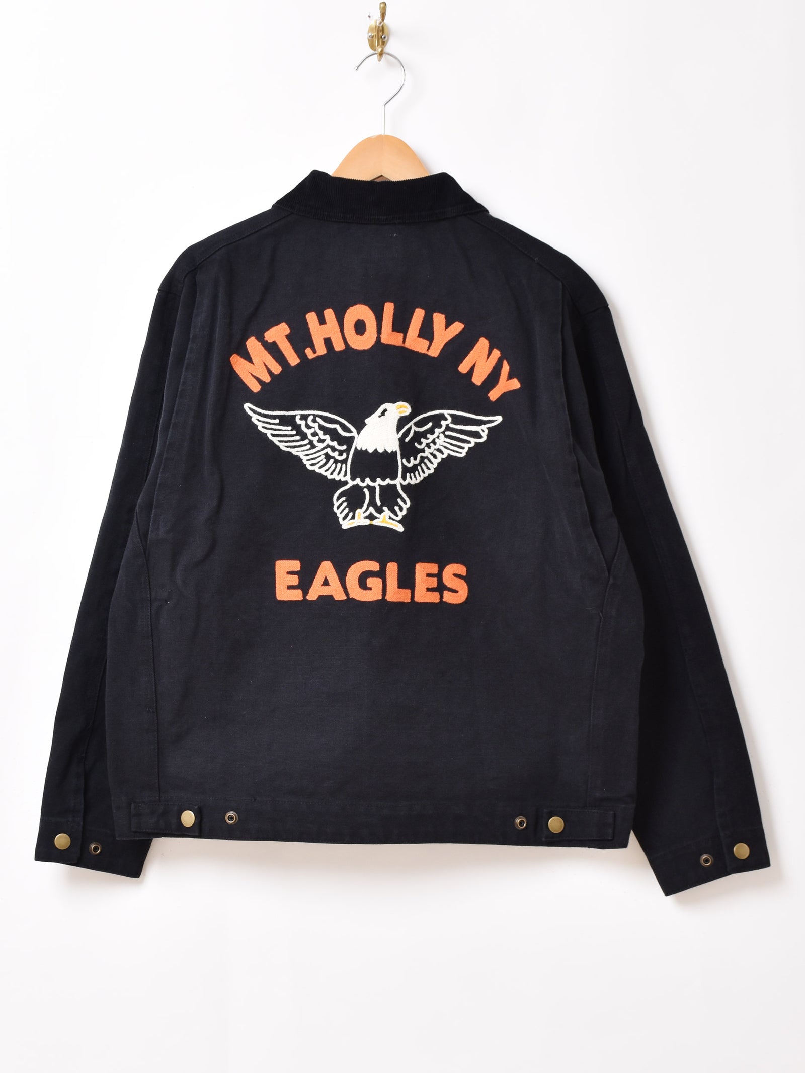 3色展開】Backers 刺繍入り ヘビージャケット「MT.HOLLY MY EAGLES