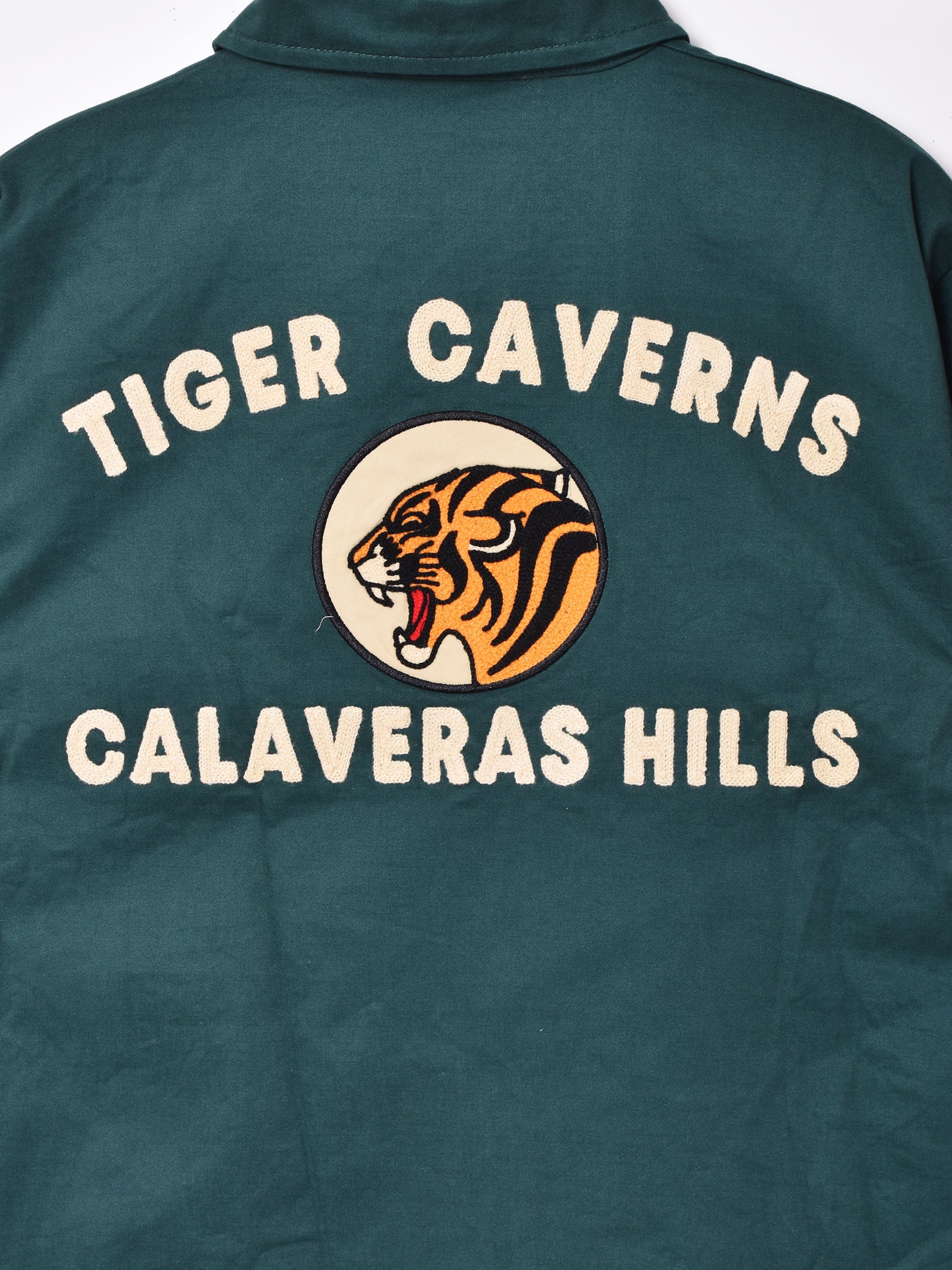 3色展開】Backers タイガー刺繍 ジップジャケット – 古着屋Top of the