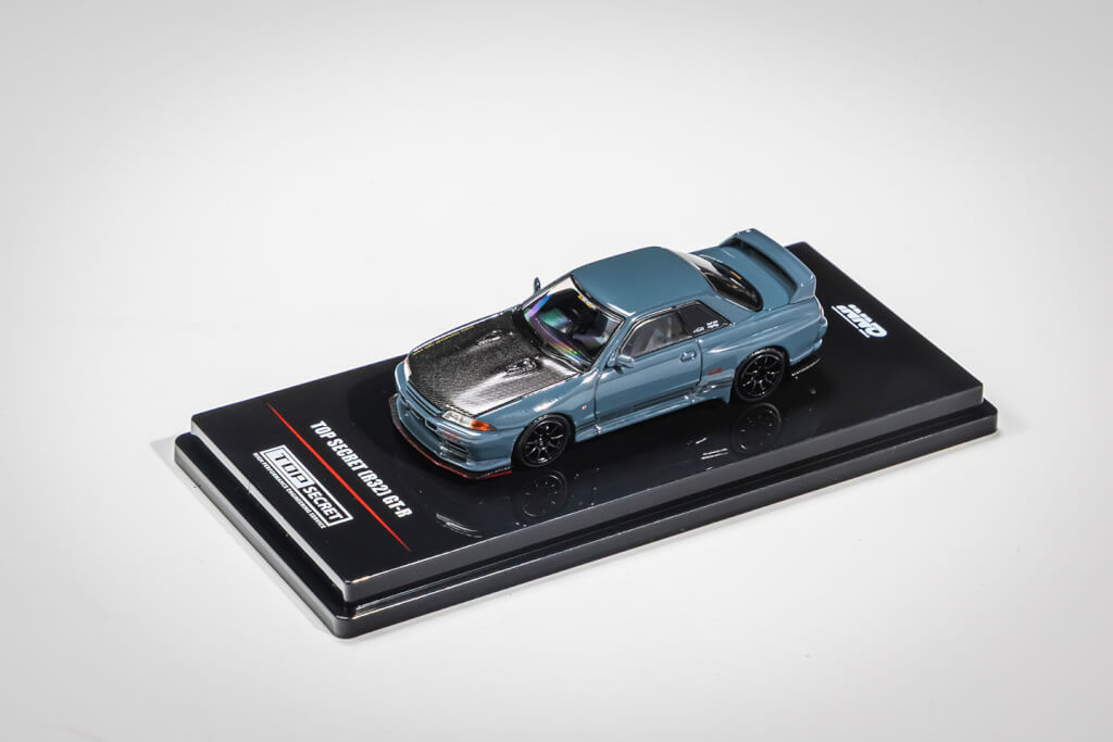 1/64 INNO MODELS R32GT-R TOP SECRET ステルスグレー – TOPSECRET
