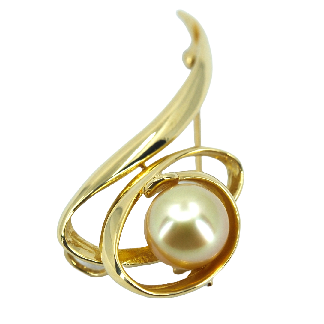 タサキ TASAKI K18 ゴールドパールブローチ | 中古通販 | 【公式