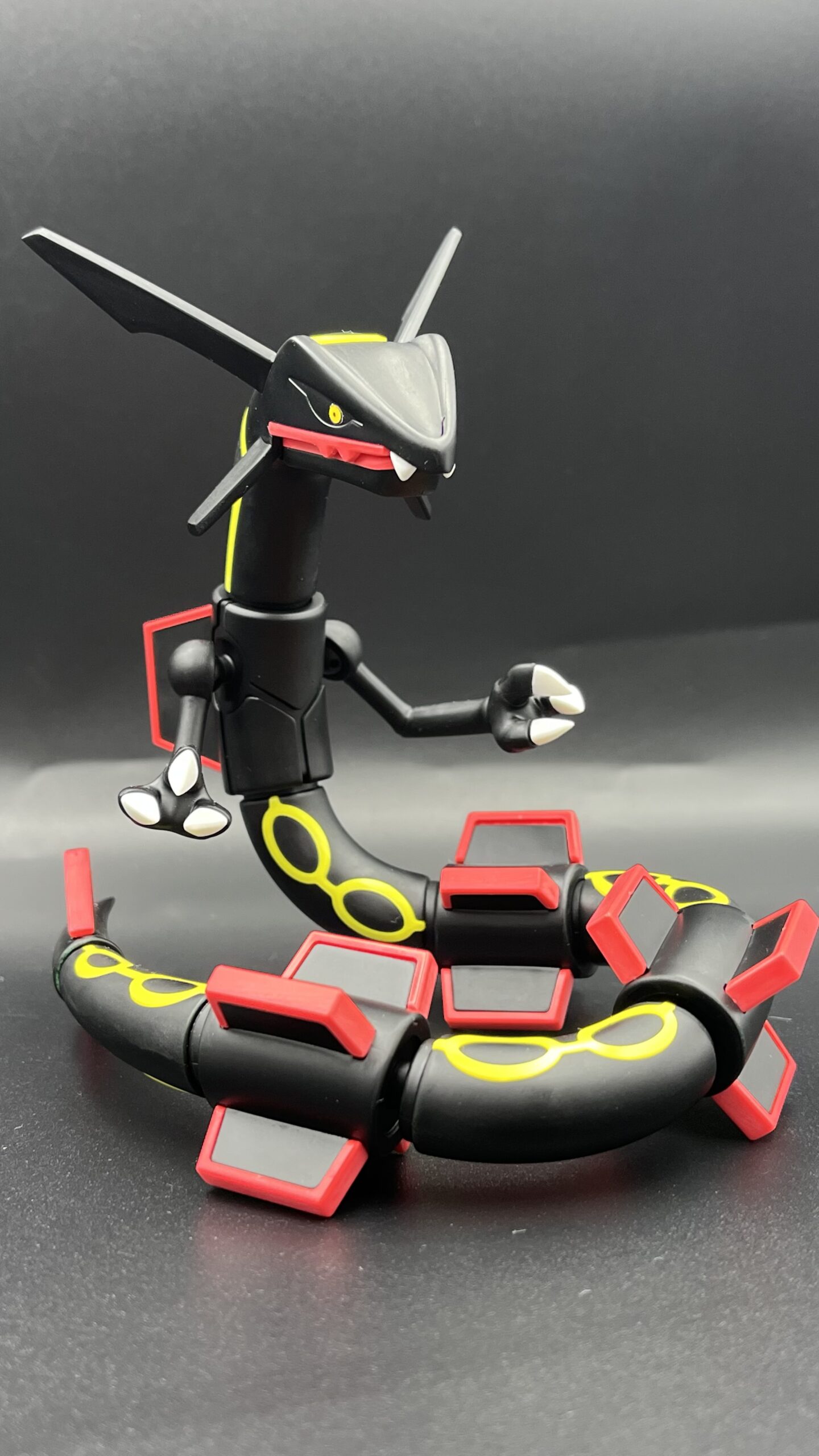 ポケプラ改造 黒いレックウザ | 虎次朗HOBBY