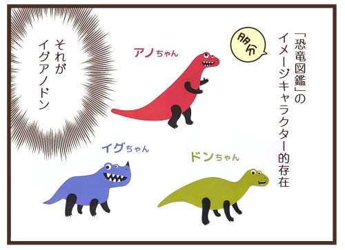 恐竜図鑑展_2イグアノドン｜とらちゃんとねこ