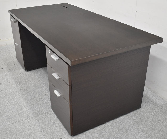 コクヨ マネージメント550シリーズ 役員用両袖デスク W1800 2023071303