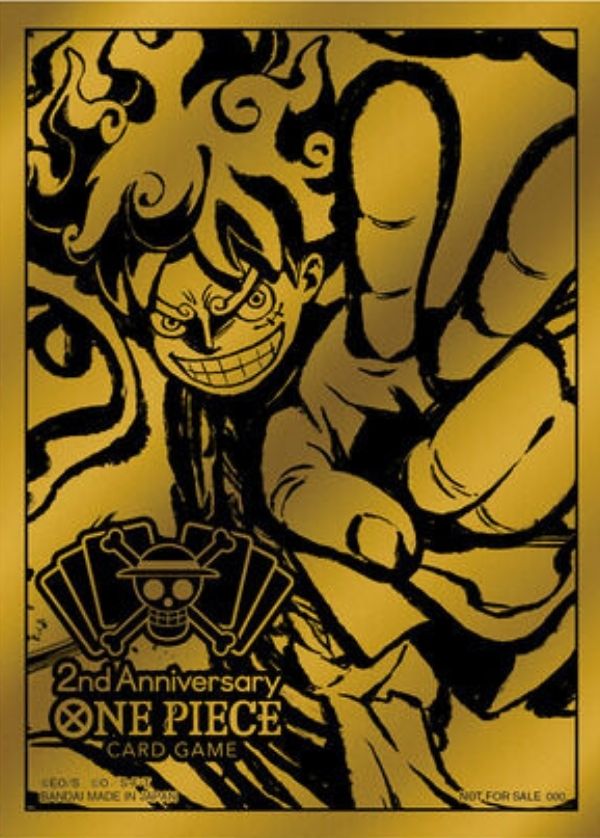 スリーブ 2nd ANNIVERSARY SET モンキー・D・ルフィ ギア5 ニカ 70枚