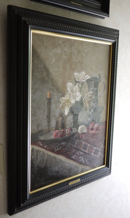 ガクブチのヤマモトさんのオランダ額 - とりロジー