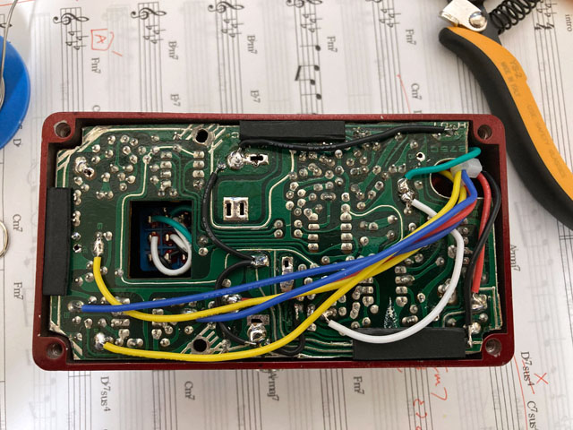 YAMAHA CH-01コーラス 30年以上前のエフェクタを復活