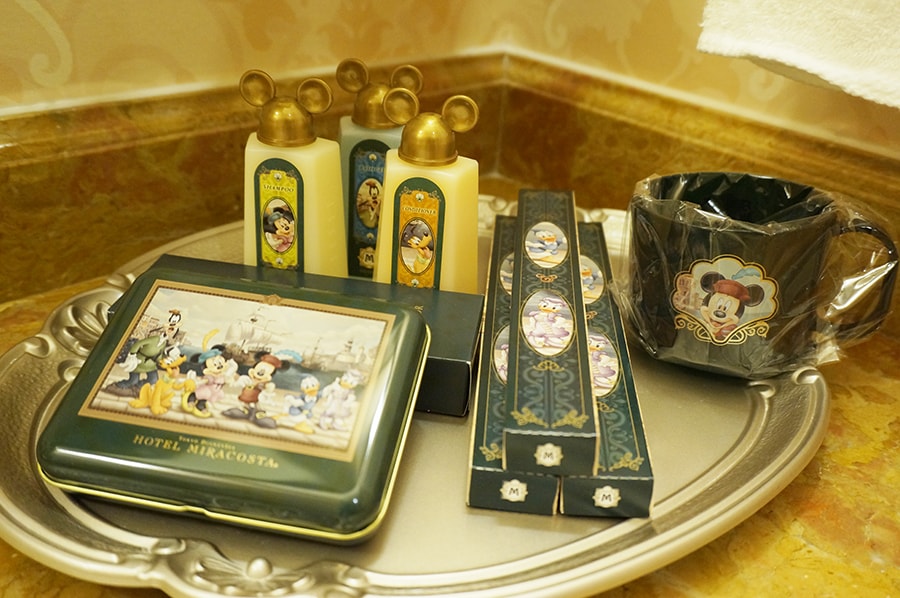 ミラコスタのアメニティ - ディズニー旅行宿泊記