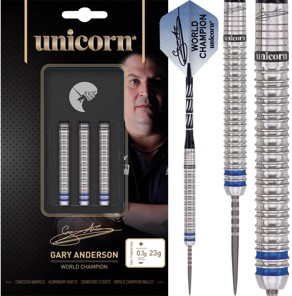 Unicorn World Champion Gary Anderson Phase 3 90% Tungsten 27g