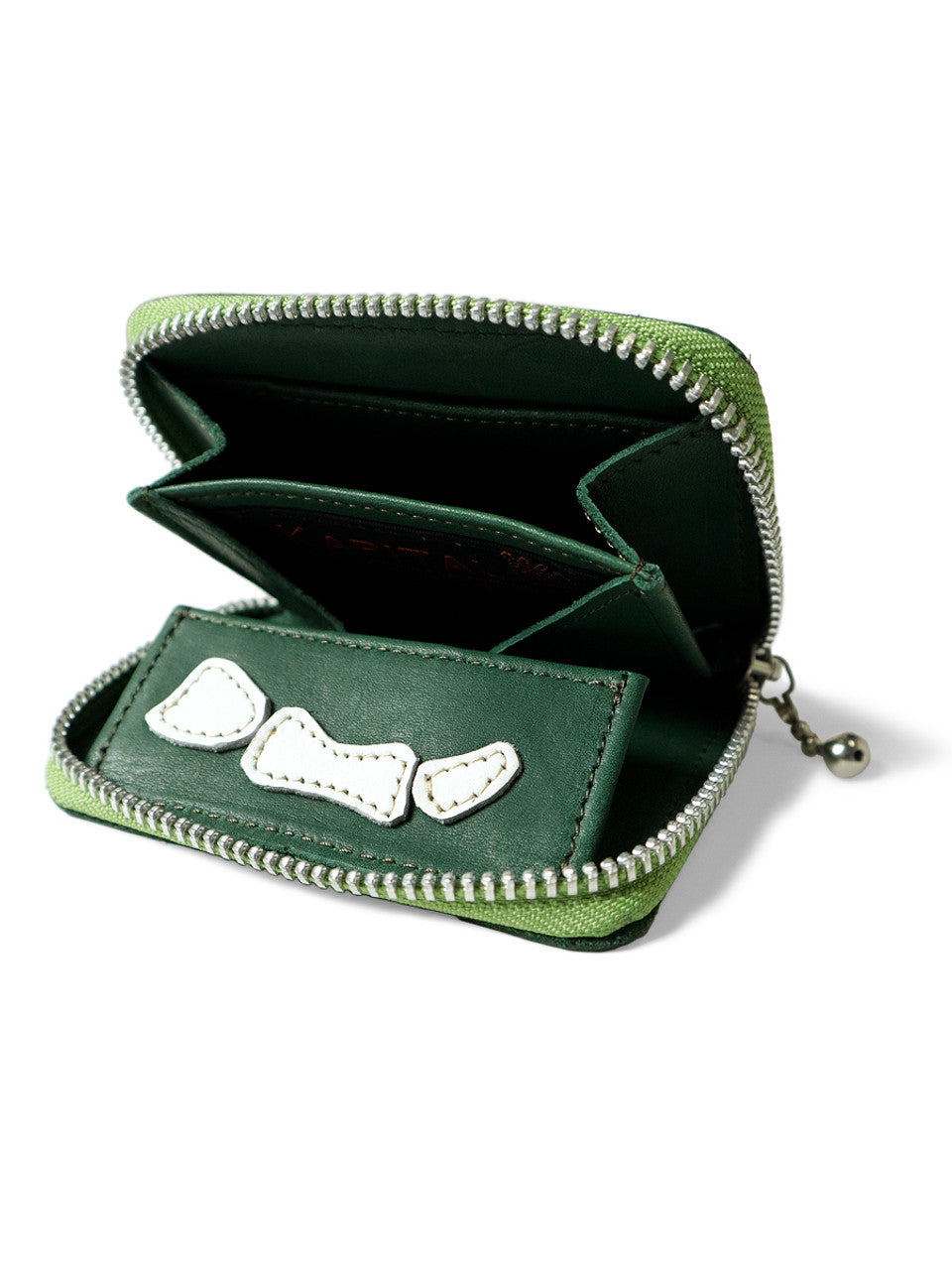 Kapital THUMB-UP BONE HAND ZIP Mini Wallet - Black – Totem Brand Co.