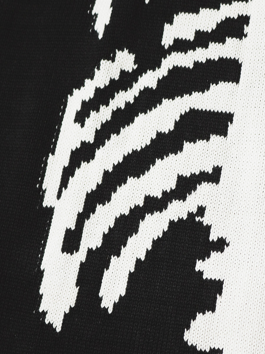 Kapital 5G Cotton Knit BONE Vest - Black – Totem Brand Co.