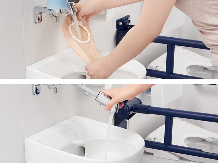 コンパクトオストメイトパック | バリアフリー配慮商品・手すり