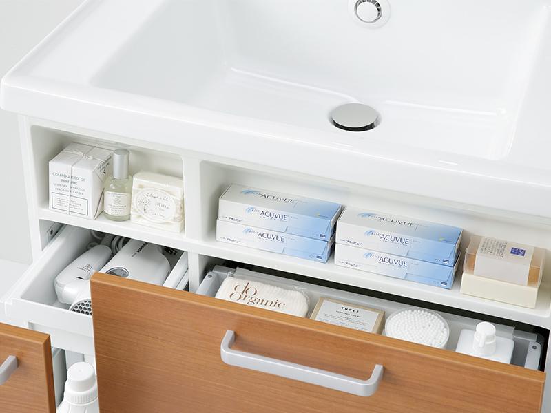 キン様TOTO SAQUA 収納キャビネット LWWB065ANA1A サクア | 洗面(洗面