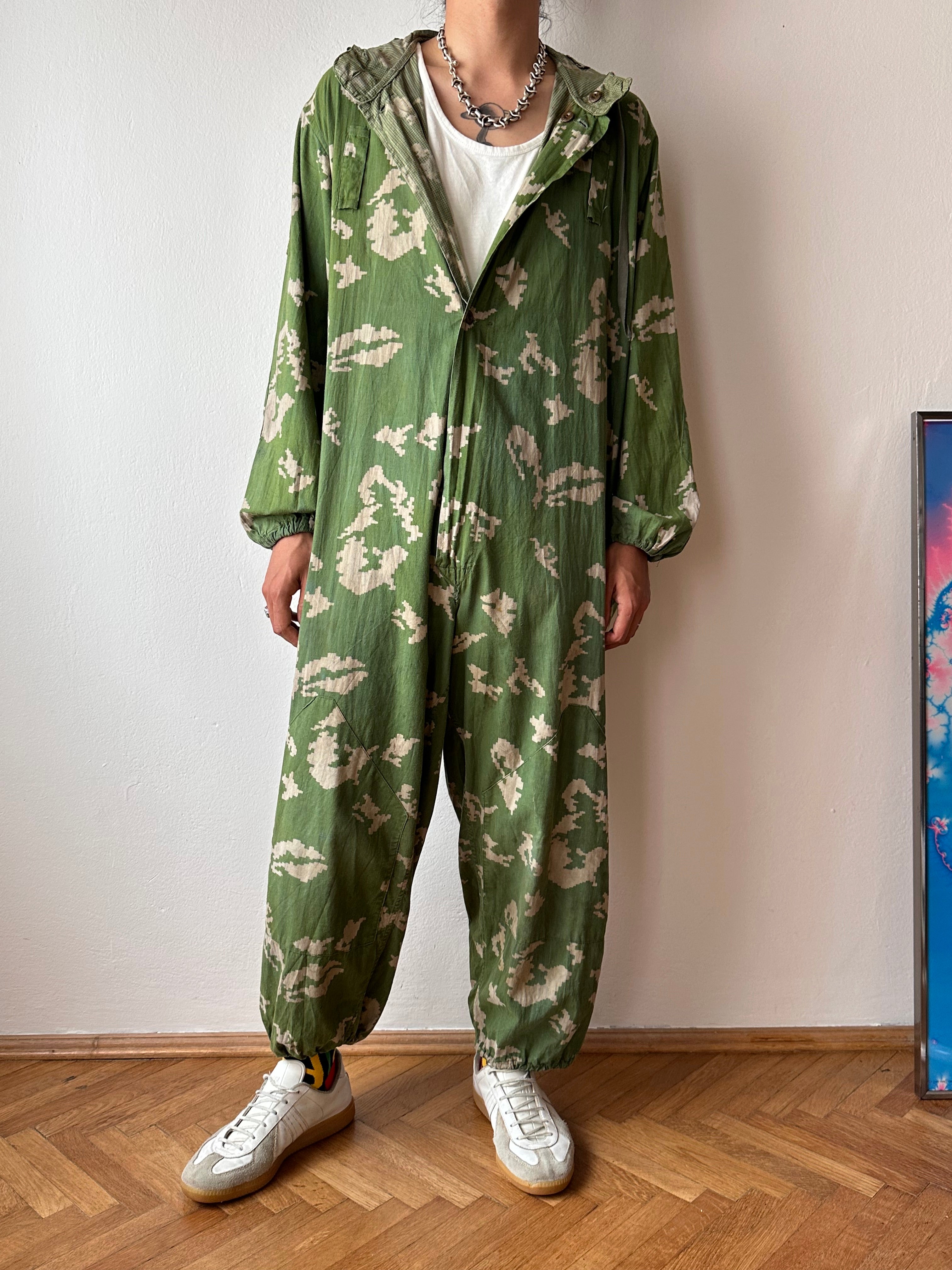70s Soviet army KLMK digital camouflage suit – TOTO