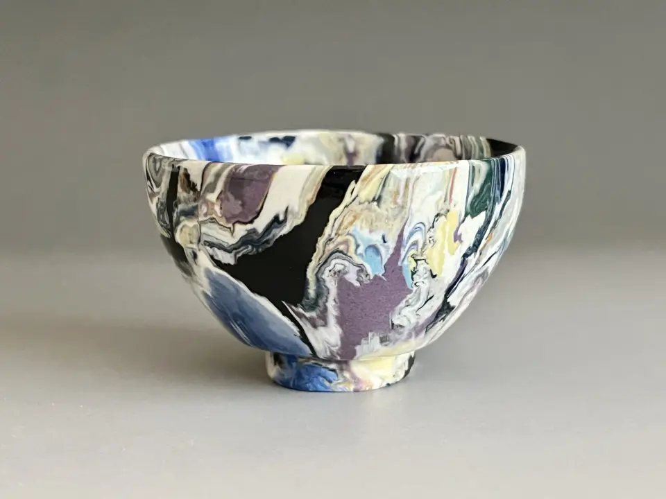 人間国宝 島岡達三 益子焼 象嵌赤絵 草花文 急須 茶器 | 陶酔庵 -tousuian-