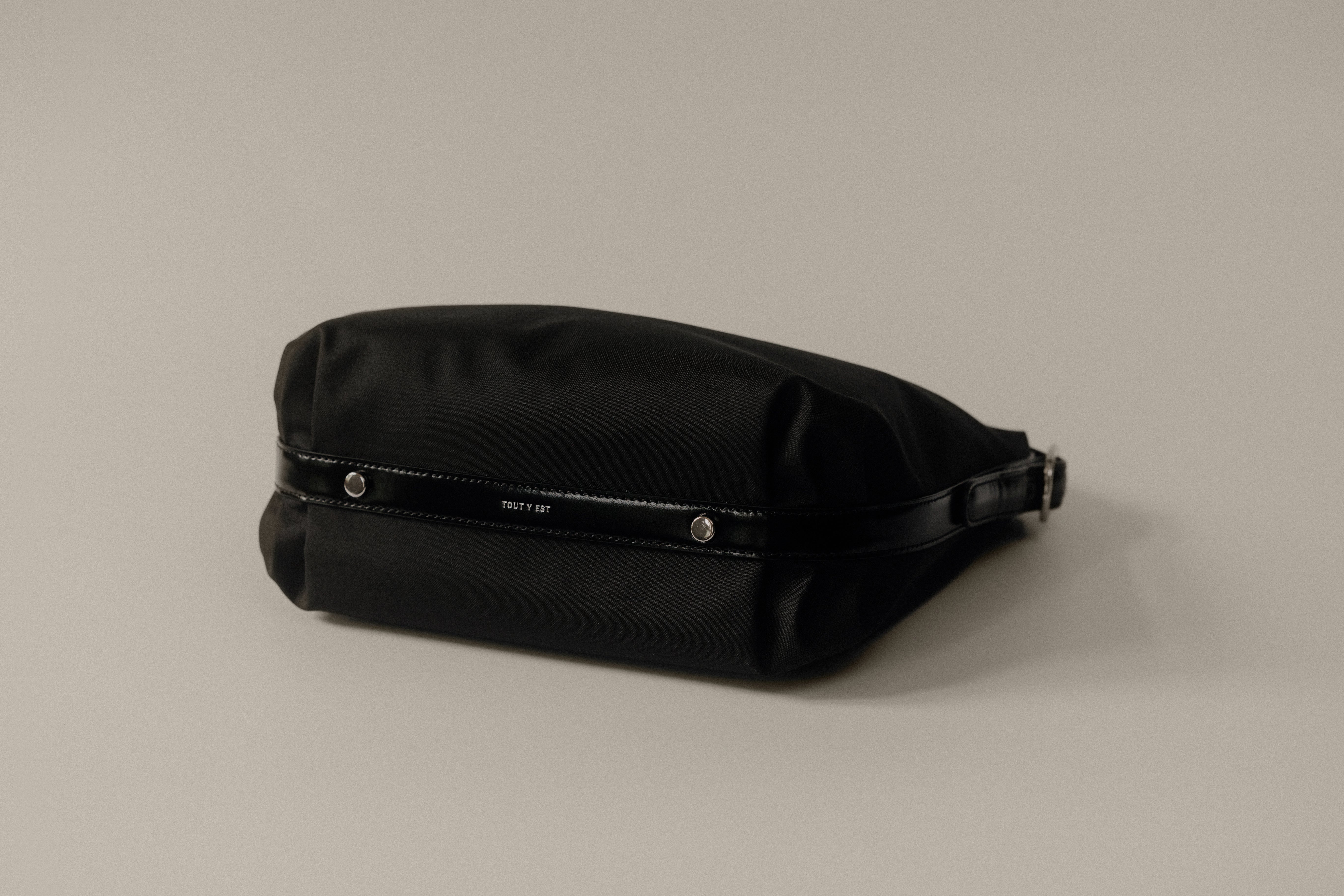 SAC CANOT TOILE SMALL BLACK – TOUT Y EST JP