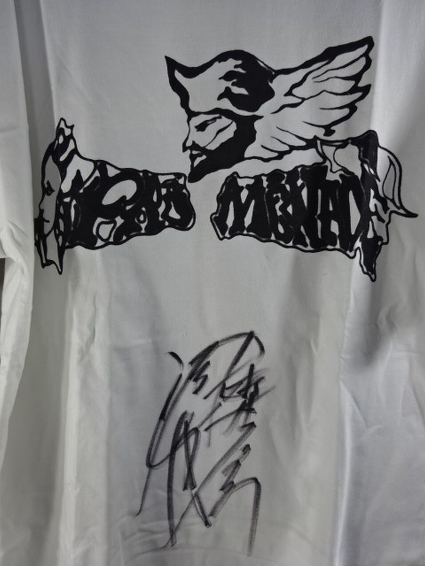 直筆サイン入り】武藤敬司「PROMENADE」Tシャツ(ホワイト) – 闘道館