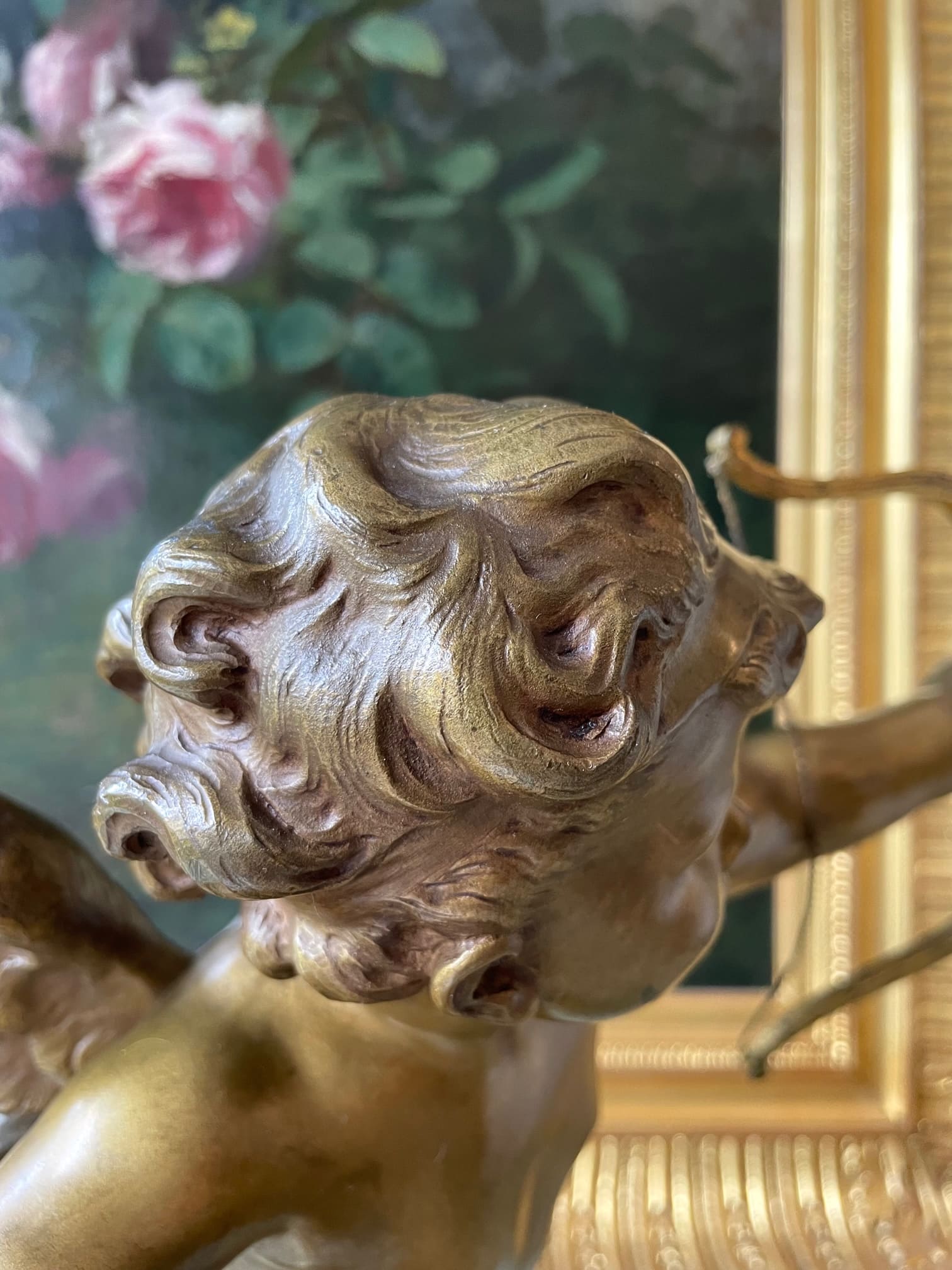 オーギュスト・モロー『La 1ère flèche 』ブロンズスタチュー hpt473