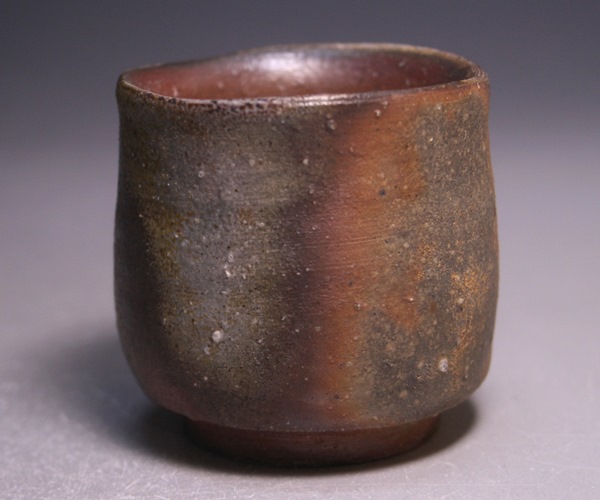 四代松田華山 作 「備前酒呑」 ～備前焼専門卸小売店 川口陶楽苑～