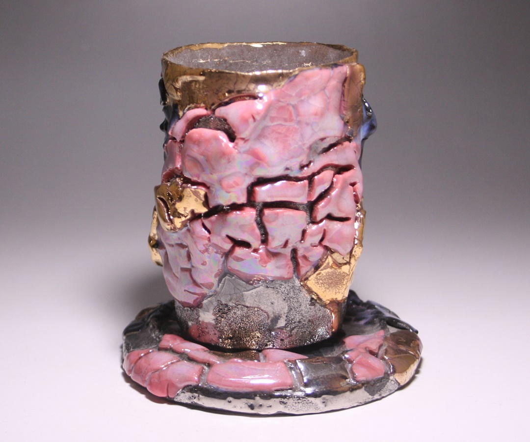 市川 透 作 「切立Re:Origin II」 ～備前焼専門卸小売店 川口陶楽苑～